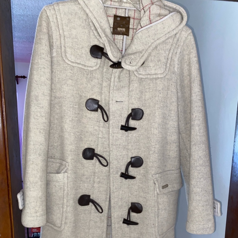 Unisex Wool Toggle Coat